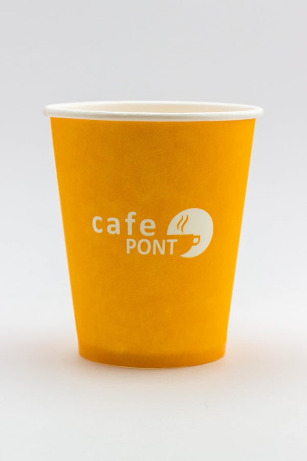 207 ml papírpohár kávéautomatához - Cafe Pont felirat (50 db)