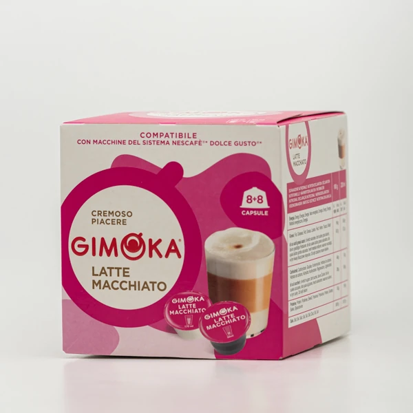 Gimoka Latte Macchiato Dolce Gusto kompatibilis kapszula (16 db kapszula)